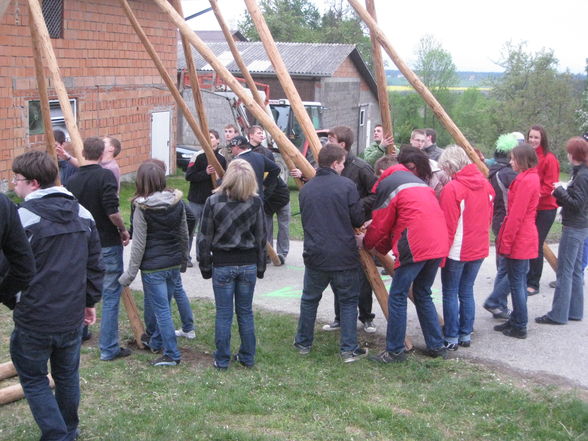 Maibaum aufstellen - 