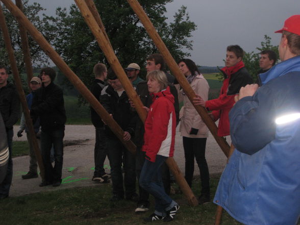 Maibaum aufstellen - 