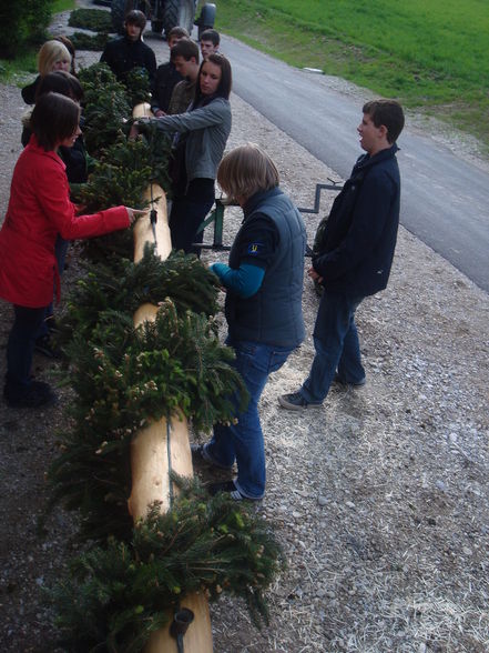 Maibaum aufstellen - 