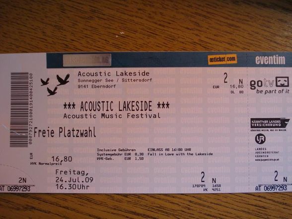 Acoustic Lakeside Festival '09 - 