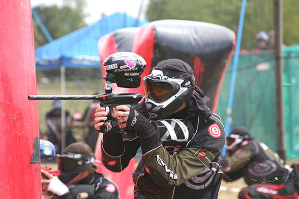 Paintball spieler - 