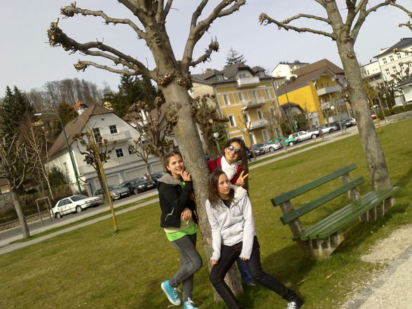 ich und meine cousine im gmunden - 