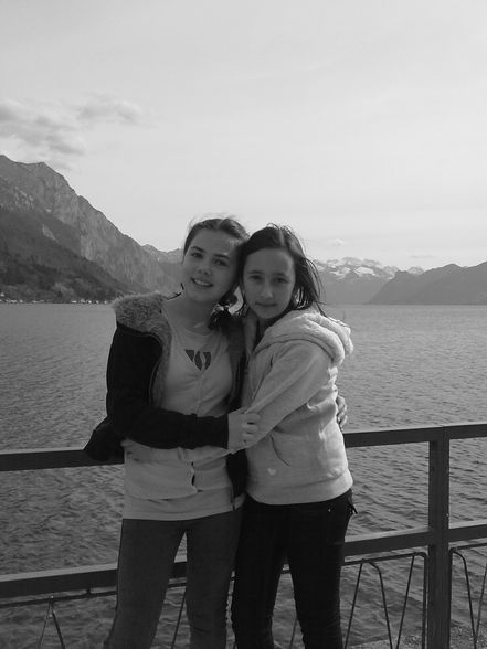 ich und meine cousine im gmunden - 