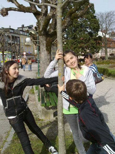 ich und meine cousine im gmunden - 