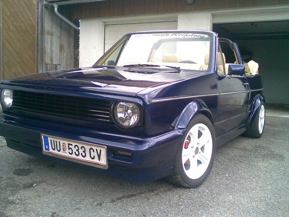 mein golf 1 cabrio - 