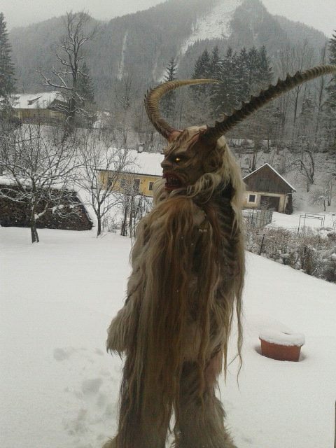 meine neue krampus ausrüstung am 5 jänne - 