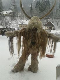 meine neue krampus ausrüstung am 5 jänne - 