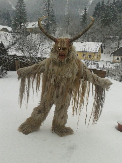 meine neue krampus ausrüstung am 5 jänne - 