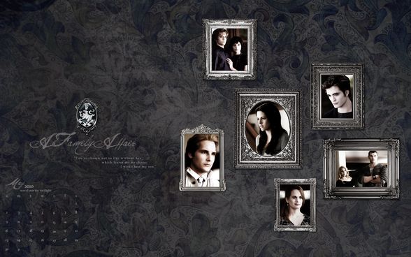 Twilight Saga Desktop Wallpaper Calendar - 