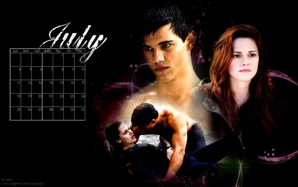 Twilight Saga Desktop Wallpaper Calendar - 