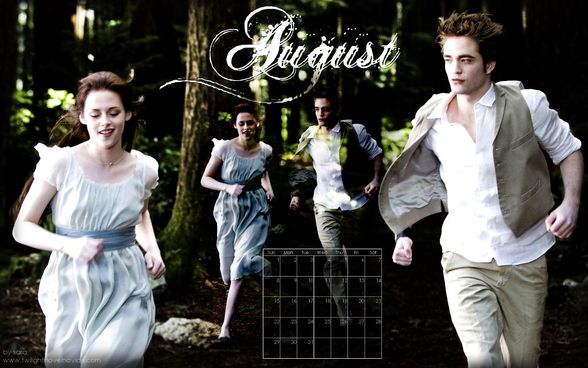 Twilight Saga Desktop Wallpaper Calendar - 