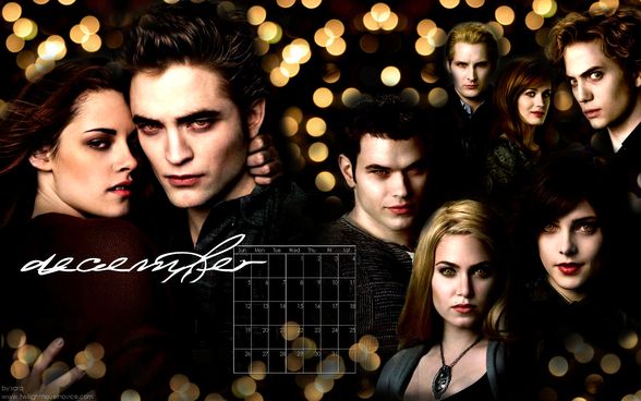 Twilight Saga Desktop Wallpaper Calendar - 