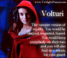 About the Volturi - 