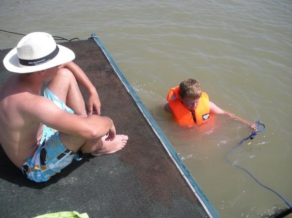 Wasserskifahren auf da Donau°! - 