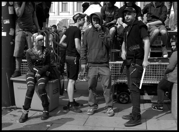 Schüler-Streik in Wien am 24.04.2009 - 