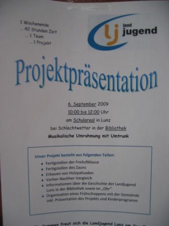 meine Projektmarathontuhr 2009 - 