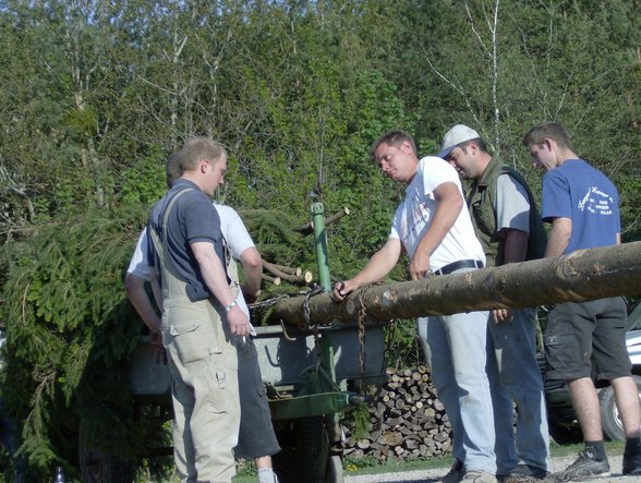 Maibaum holen in NÖ 2007 - 