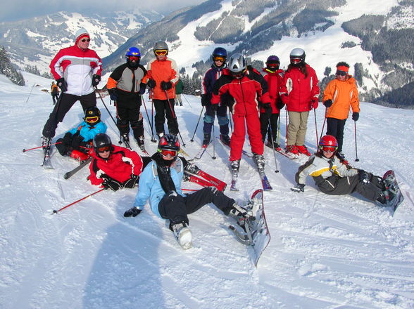 Schikurs Saalbach Hinterglem 2005 - 