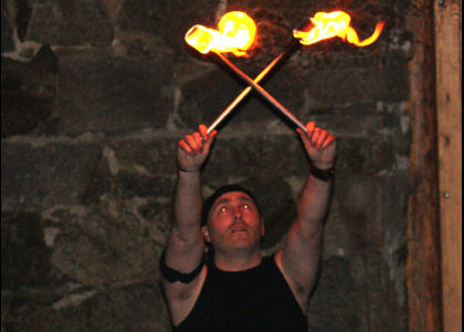 Feuershow Koblmühle 2.5.09 - 