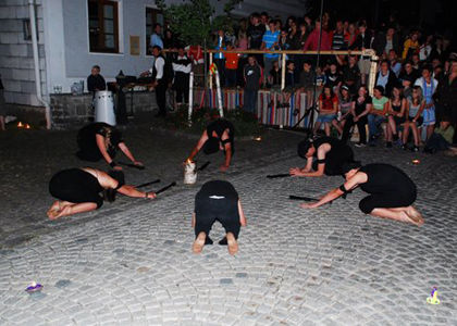 Feuershow Putzleinsdorf Marktfest - 