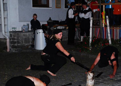 Feuershow Putzleinsdorf Marktfest - 