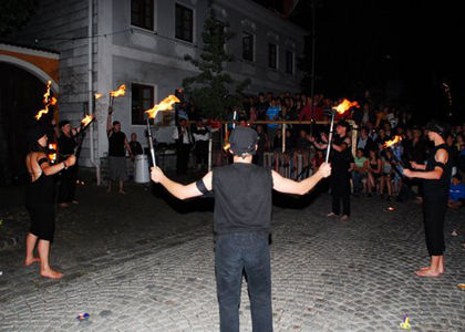 Feuershow Putzleinsdorf Marktfest - 