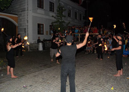 Feuershow Putzleinsdorf Marktfest - 