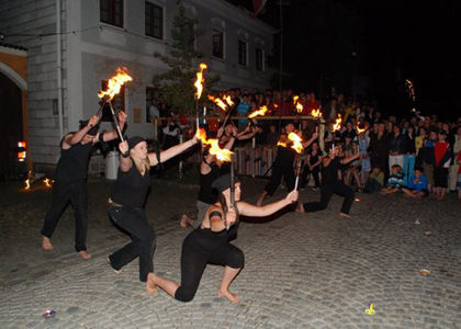 Feuershow Putzleinsdorf Marktfest - 