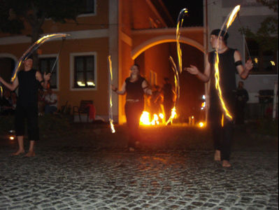 Feuershow Putzleinsdorf Marktfest - 