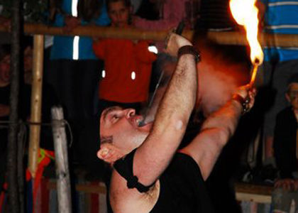 Feuershow Putzleinsdorf Marktfest - 