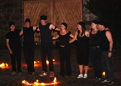 Feuershow Koblmühle 2.5.09 - 