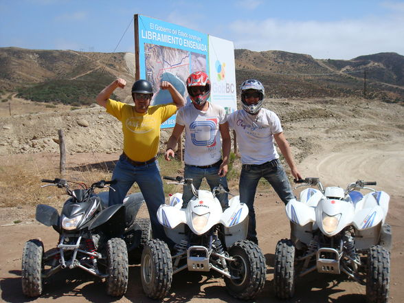 quad ride in the hills of ensenada - 