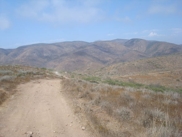 quad ride in the hills of ensenada - 