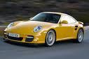 Gelber Porsche Turbo 911 - 