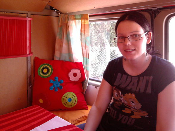 flower-power campingbus :) - 