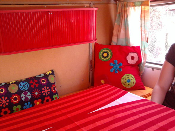 flower-power campingbus :) - 