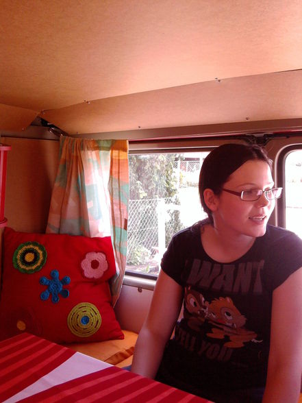 flower-power campingbus :) - 