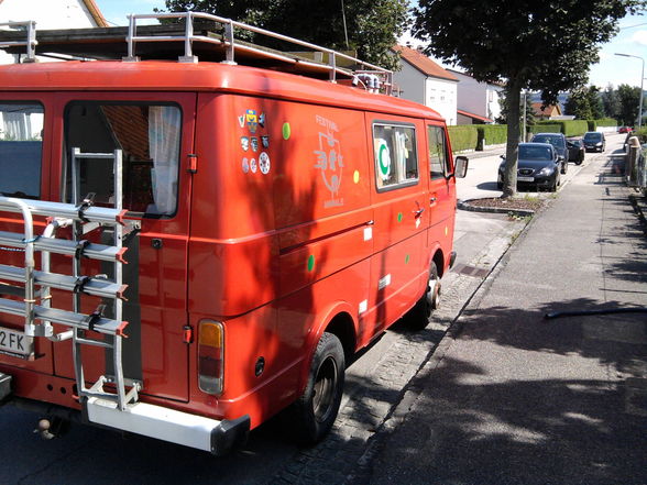 flower-power campingbus :) - 