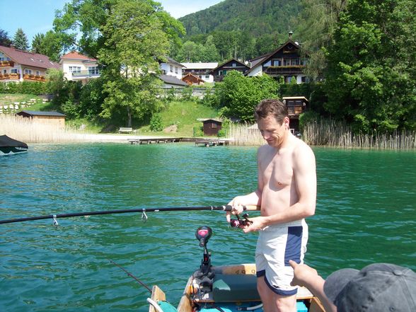 Fischen am Wolfgangsee - 