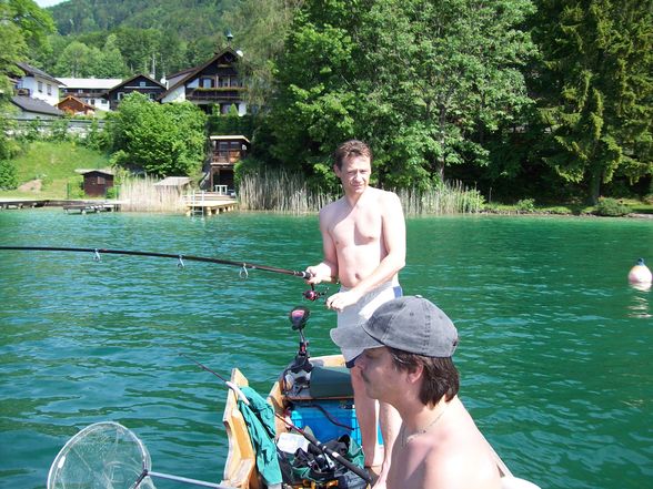 Fischen am Wolfgangsee - 