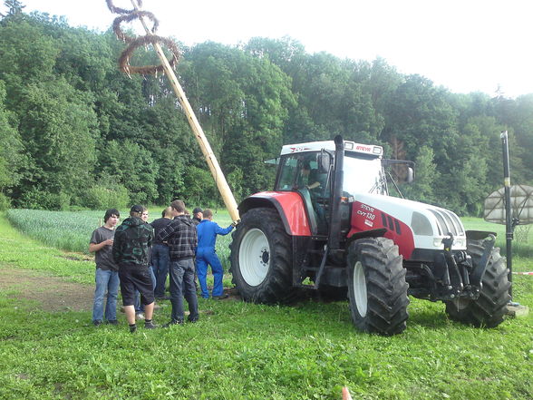 Maibamschmeisn beim Zöbl - 