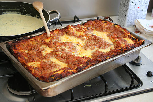 Ich liebe sie Lasagne - 