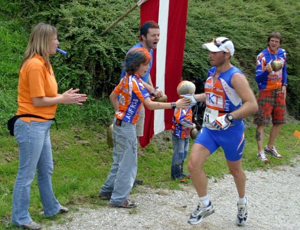 ich beim sport und ein paar kg mehr - 