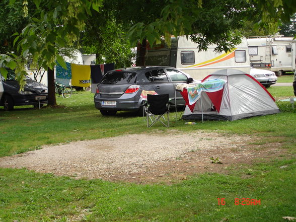 Campingurlaub in Slovenien 2008 - 