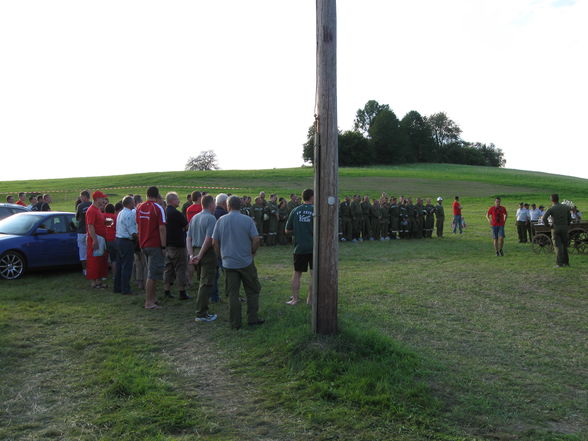 Siegerehrung Bewerb am SA, 01.08.2009 - 