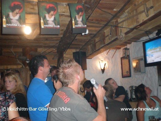 Karaoke Holzhütte - 