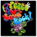 Peace,smiley and rock - 