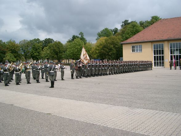 Eindrücke von der Angelobung, August 07 - 