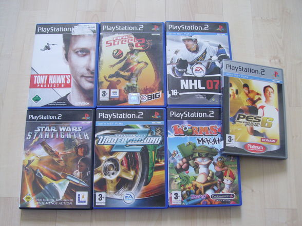 Playstation 2   3 Spiele - X Box Spiele - 