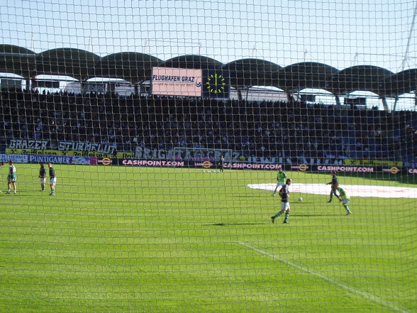 Sk Sturm Graz gegen Sk Rapid Wien am 02. - 